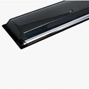 Car rain window door visor - Black